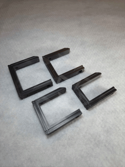 Grampos de Fixação Porta Copos - 6cm