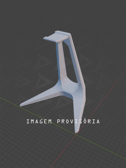 Suporte de Mesa para Headset em Impressão 3D – Design Moderno e Estável | Dortts